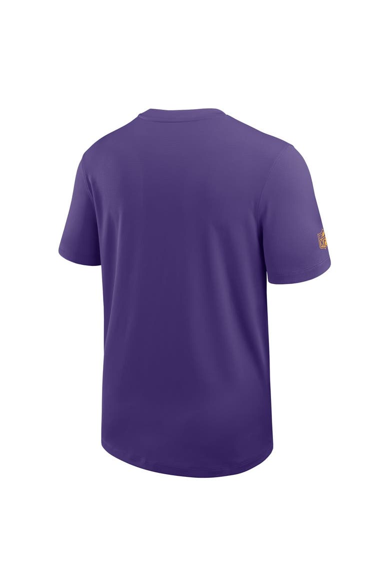 Men's Nike Purple Minnesota Vikings Sideline UV Performance Coach Shirt, Alternate, color, Purple