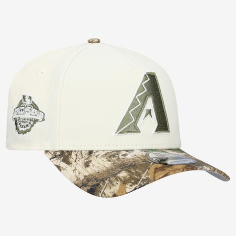 Men's New Era Khaki/Realtree Camo Arizona Diamondbacks 9FORTY A-Frame Adjustable Hat