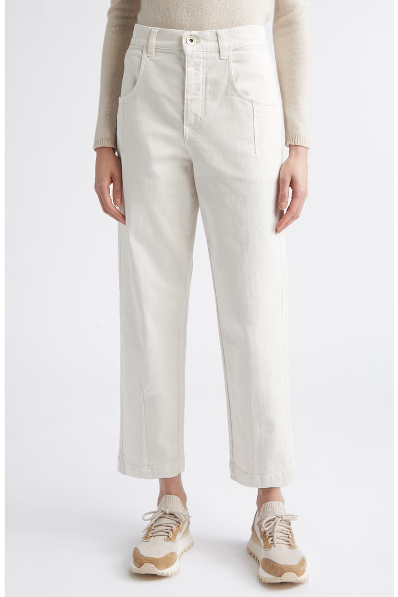 Straight Leg Bull Pants, Main, color, SAND