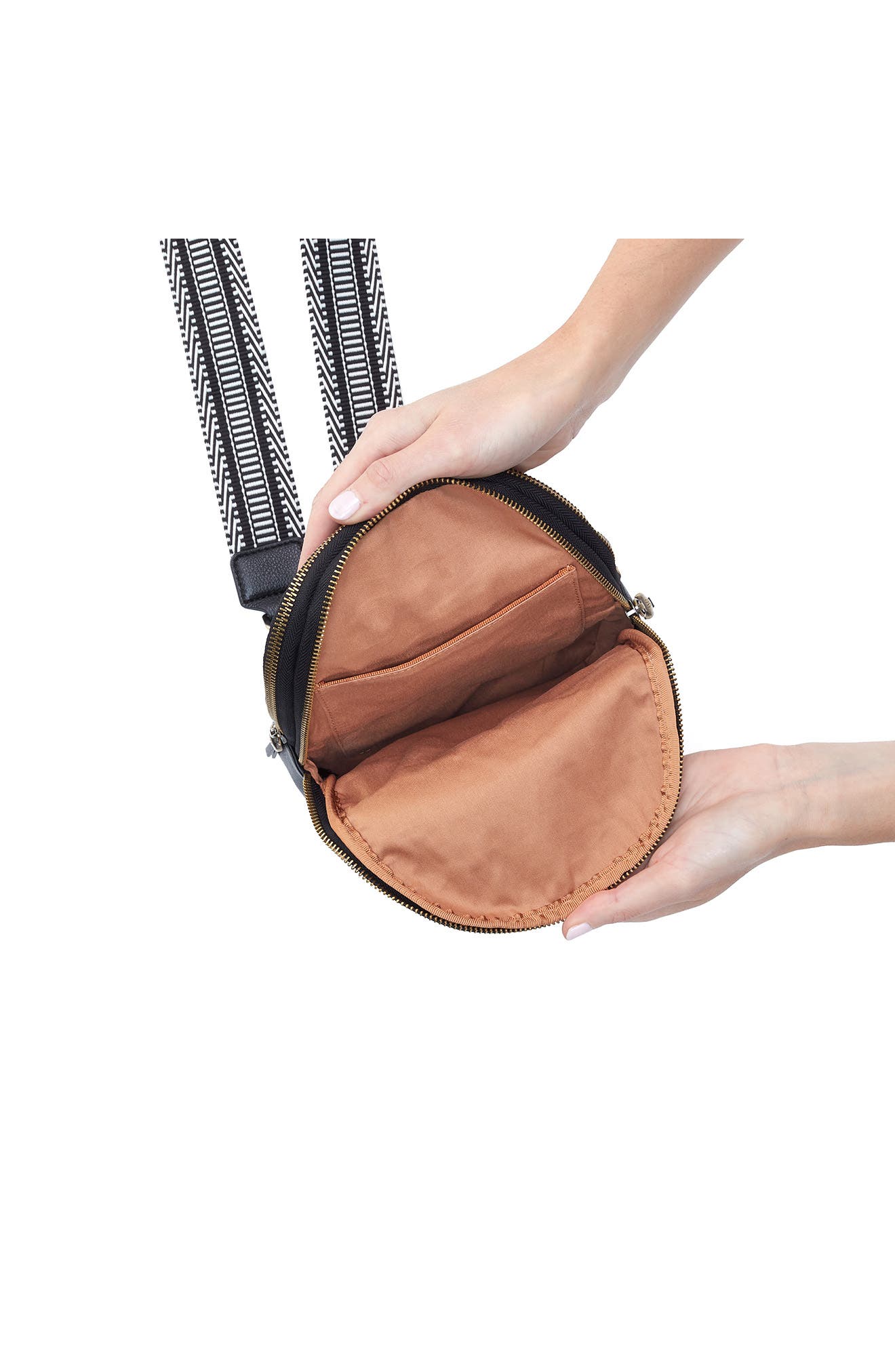 HOBO Cass Leather Sling Bag, Alternate, color, 