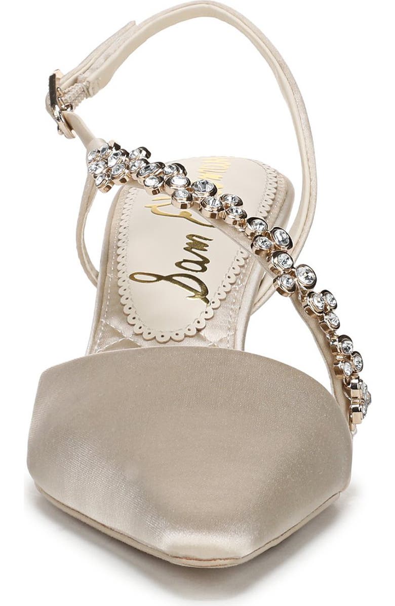 Sam Edelman Bonnie Slingback Pointed Toe Pump, Alternate, color, Modern Ivory