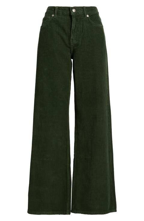 Cary Low Rise Slouchy Wide Leg Corduroy Jeans