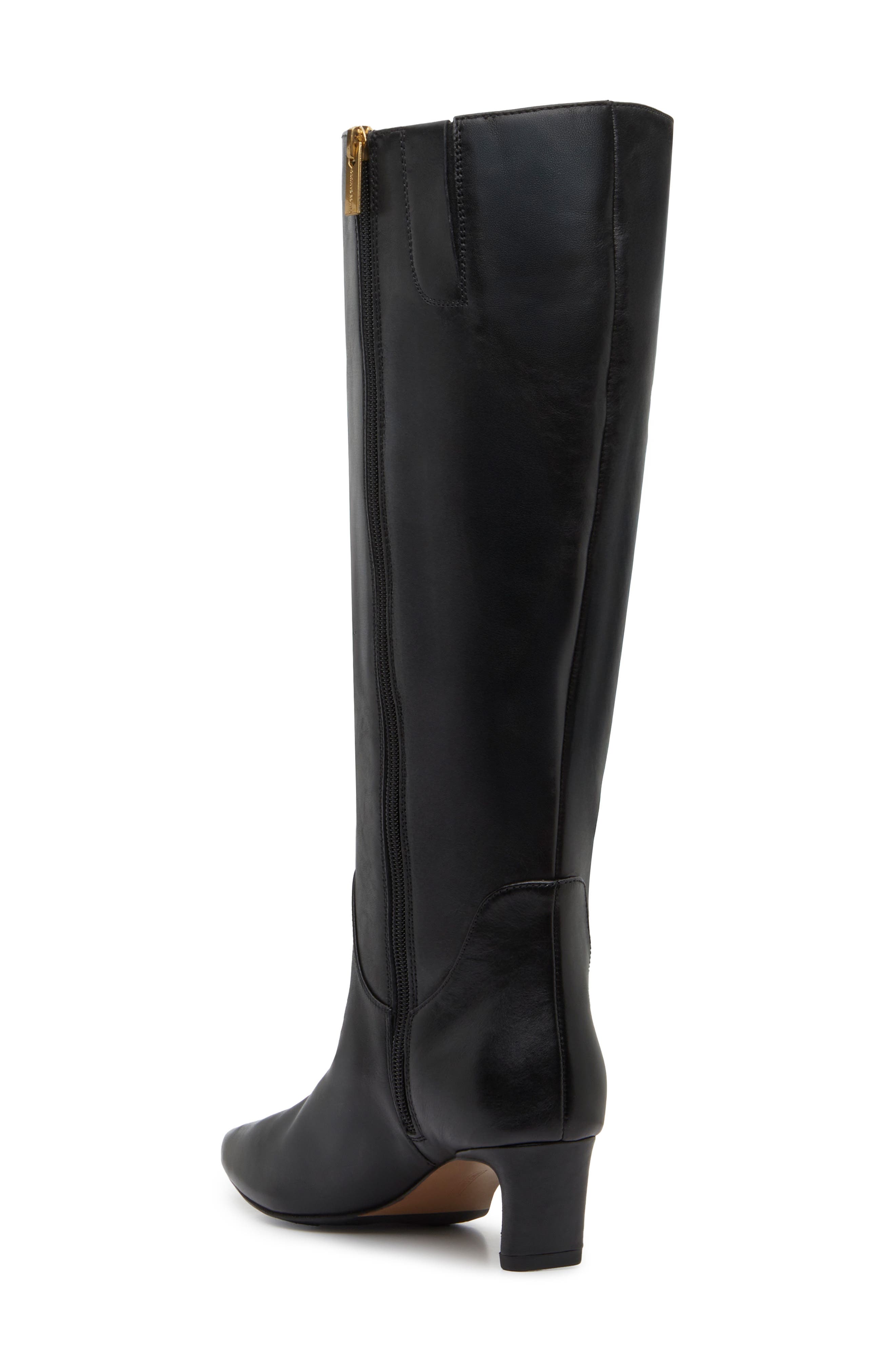 Vince Camuto Avriah Knee High Boot, Alternate, color, Black