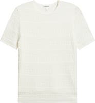 Nordstrom Pointelle Knit Crewneck Sweater