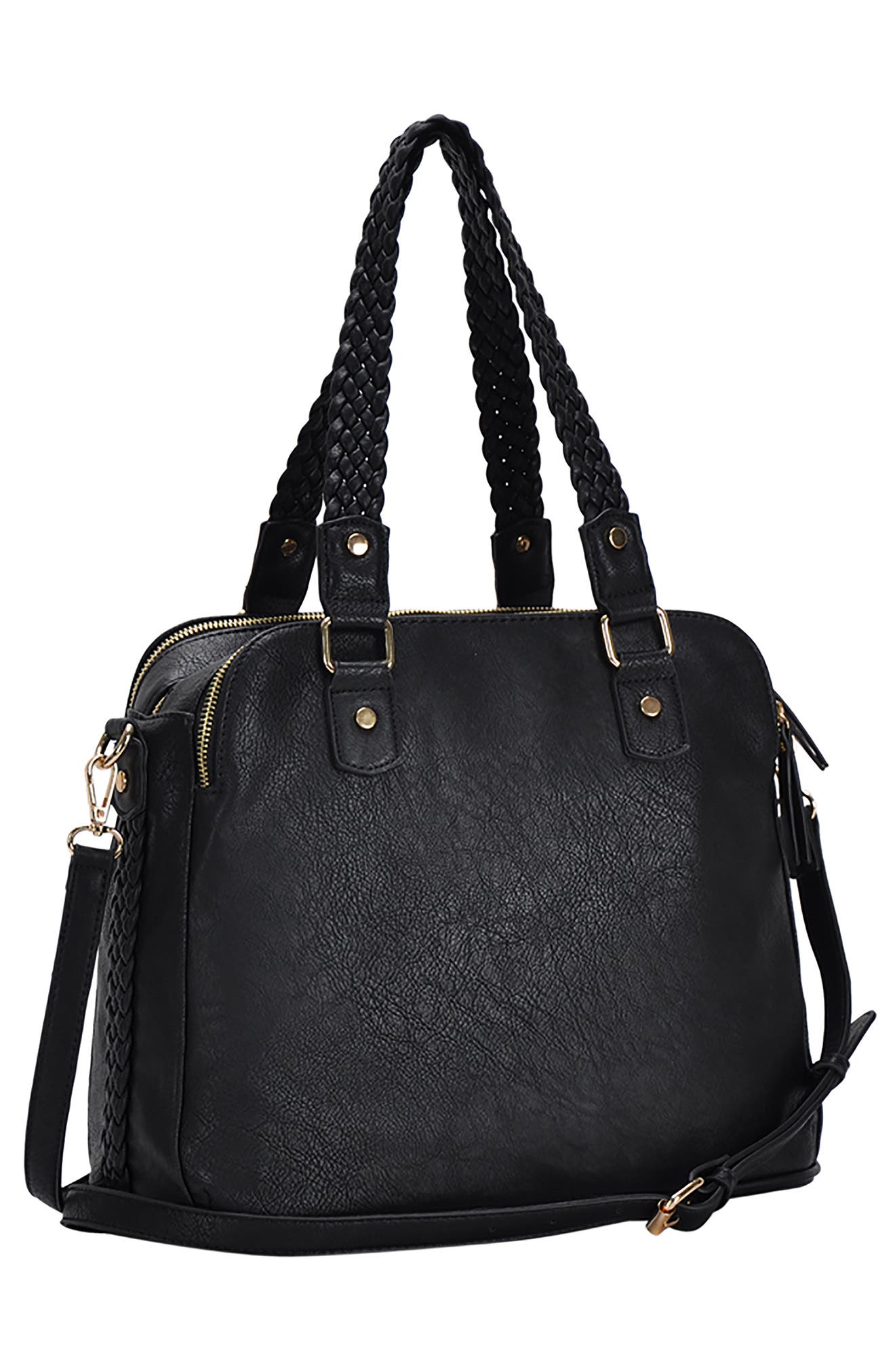 Antik Kraft Braided Top Handle Tote, Alternate, color, 