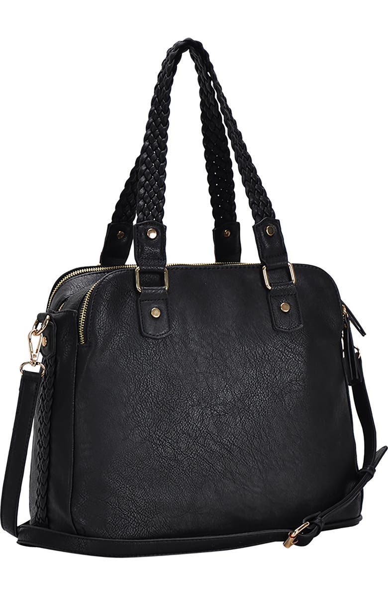 Antik Kraft Braided Top Handle Tote, Alternate, color,