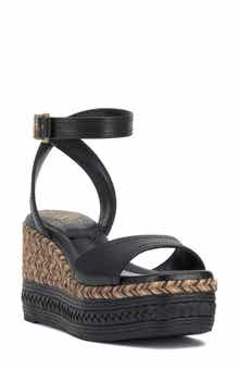 Vince Camuto Lilla Ankle Strap Platform Wedge
