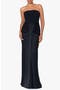 Strapless Satin Gown