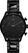 MVMT Airhawk Stealth Black Bracelet Watch, 42mm