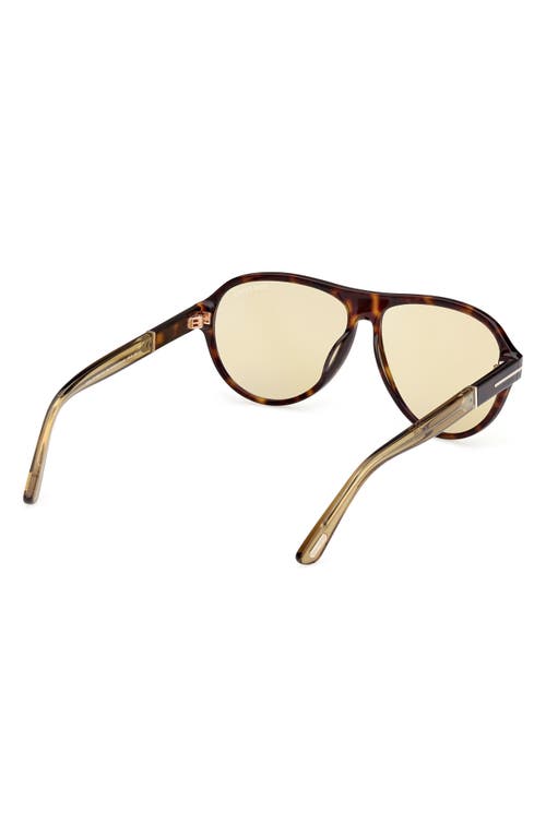 Tom Ford Quincy 59mm Pilot Sunglasses