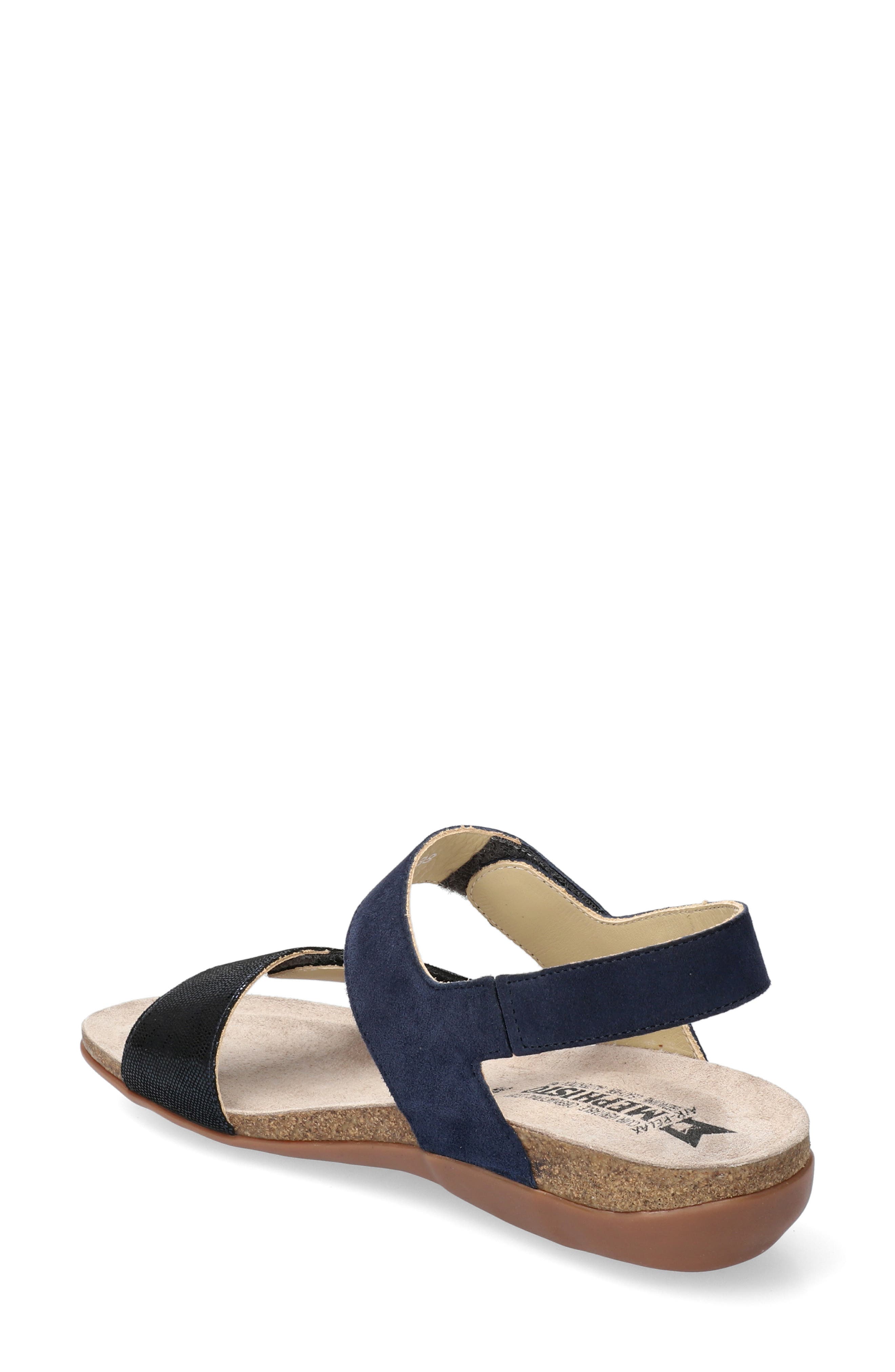 Mephisto Agave Sandal, Alternate, color, Midnight Blue