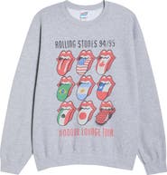 Junk Food Voodoo Lounge Tour Hot Lips Graphic Sweatshirt