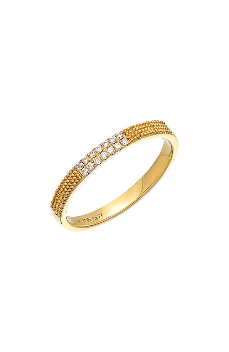 Bony Levy Kiera Diamond Ring, Main, color, 18Ky Gold
