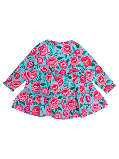 Rufflebutts Knit Ruffle Tiered Tunic In Multi