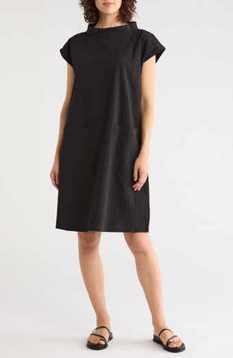 Mock Neck Dress