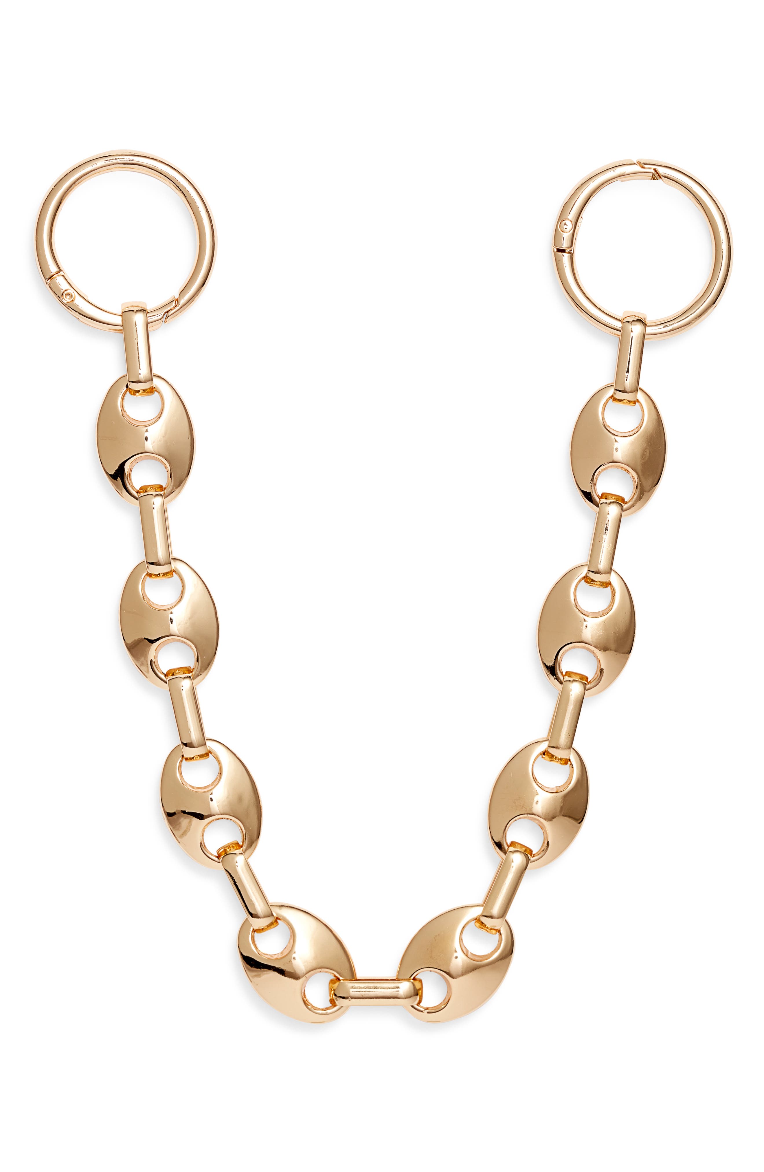 Chelsea28 Mariner Link Bag Chain, Main, color, Gold