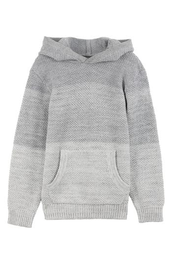 X-ray Xray Kids' Colorblock Hoodie In Light Grey