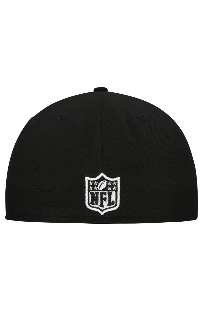 New Era Men's New Era Black Dallas Cowboys Tri-Hit 59FIFTY Fitted Hat, Alternate, color, Black