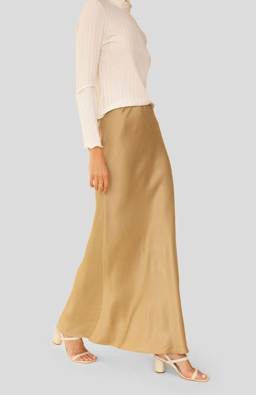 Whimsy + Row Marni Skirt In Gold