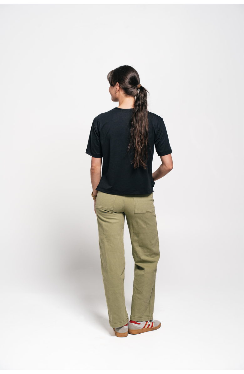 Alpine Fit Travel T-Shirt, Alternate, color, Obsidian Cove Black