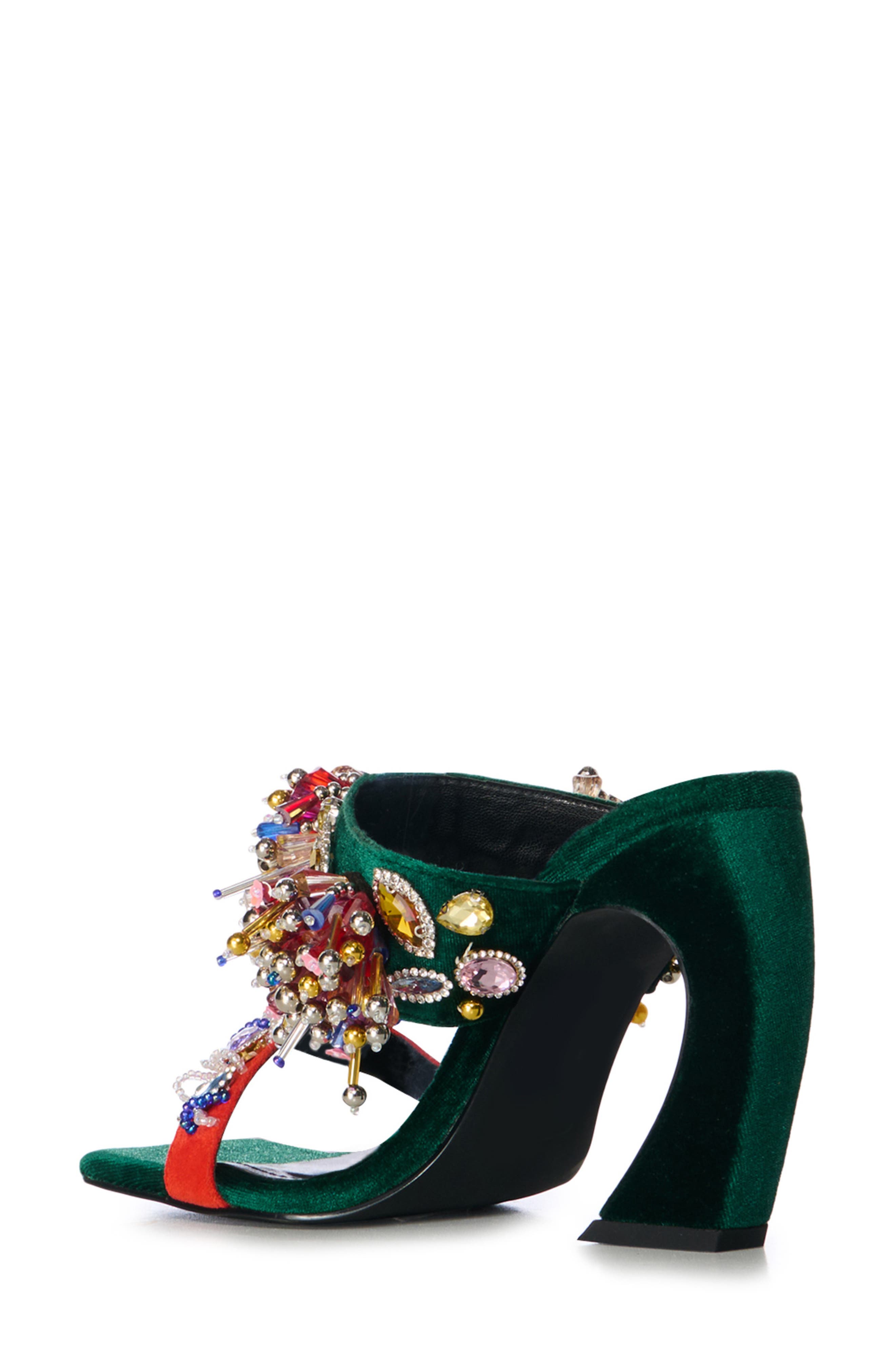 AZALEA WANG Greenberry Slide Sandal, Alternate, color, 