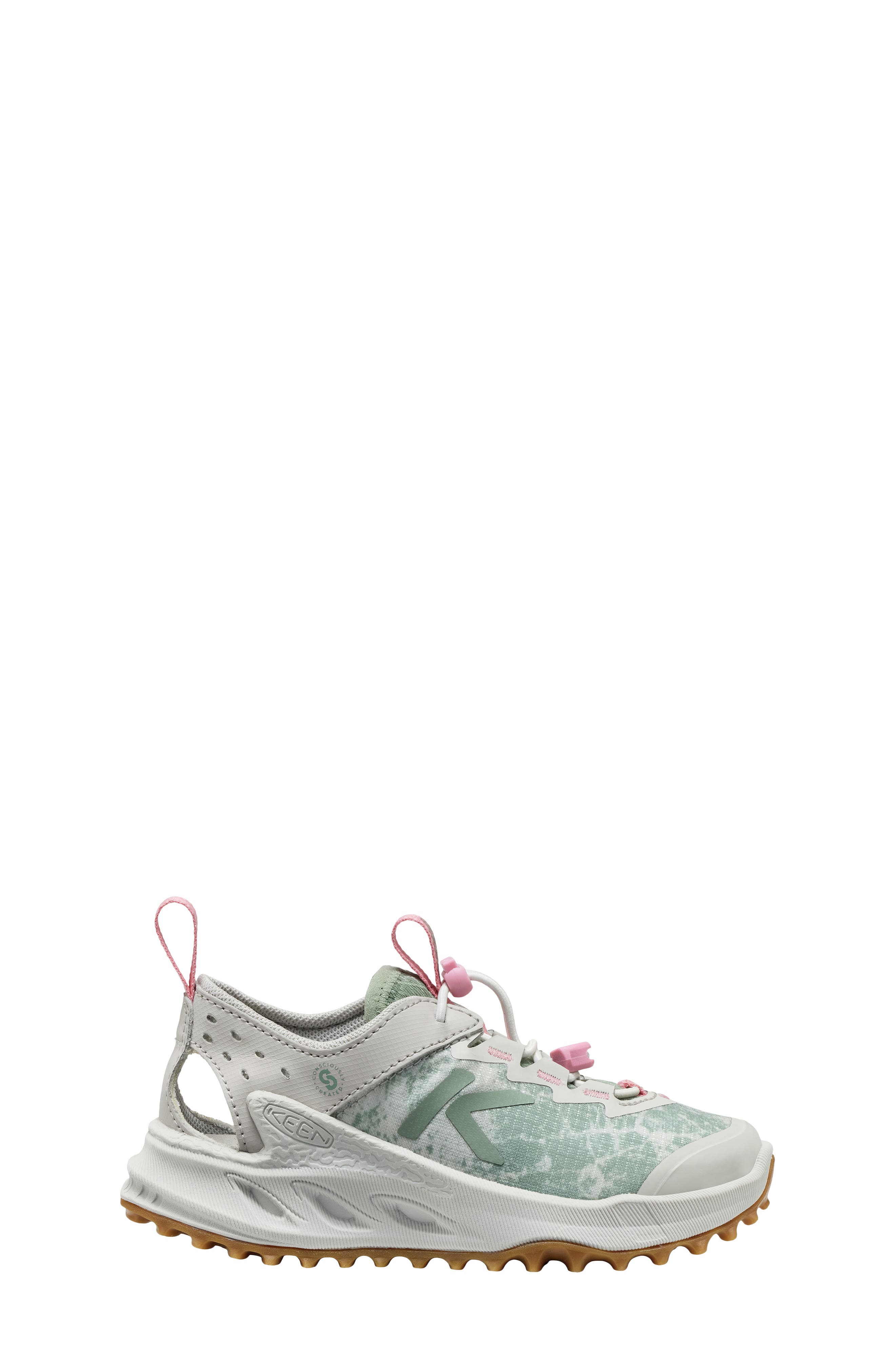 KEEN Kids' Zionic ADV Waterproof Sneaker, Alternate, color, Vapor/Orchid Smoke