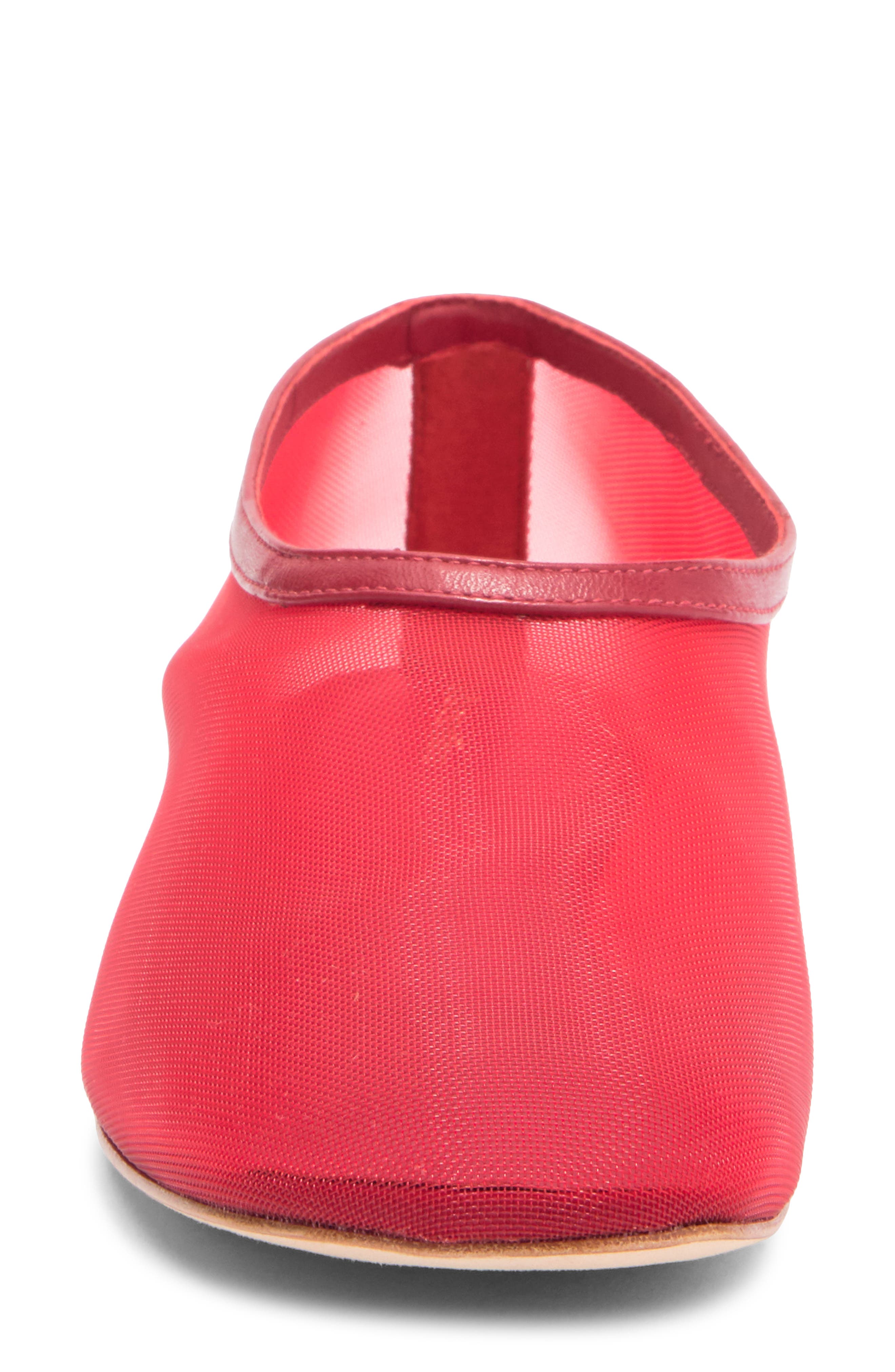 Britt Mesh Ballet Flat, Alternate, color, LIPSTICK MESH