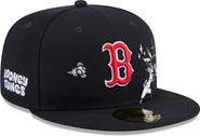 New Era Men's New Era Navy Boston Red Sox Looney Tunes Bugs Bunny 59FIFTY Fitted Hat