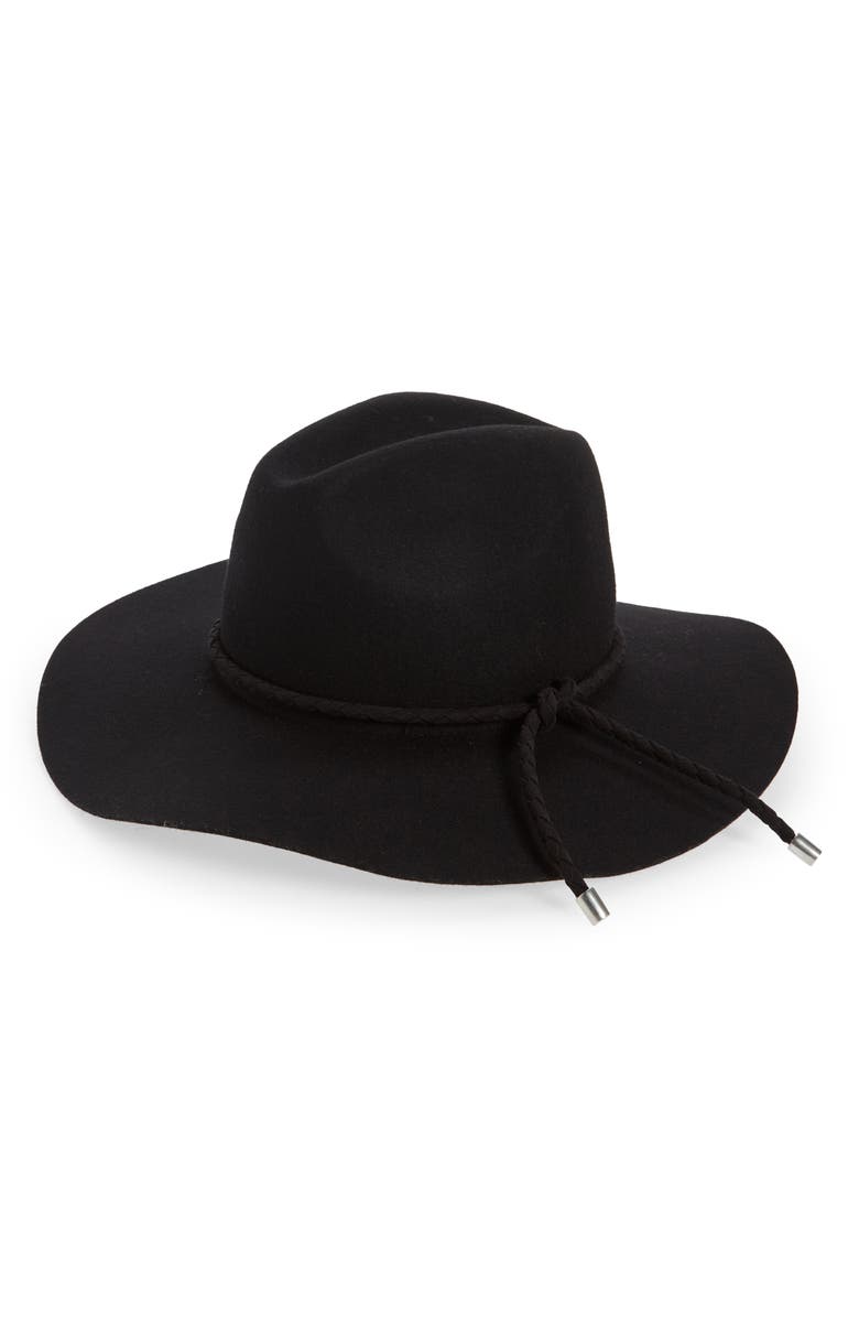 rag & bone Valencia Wool Fedora, Main, color, 