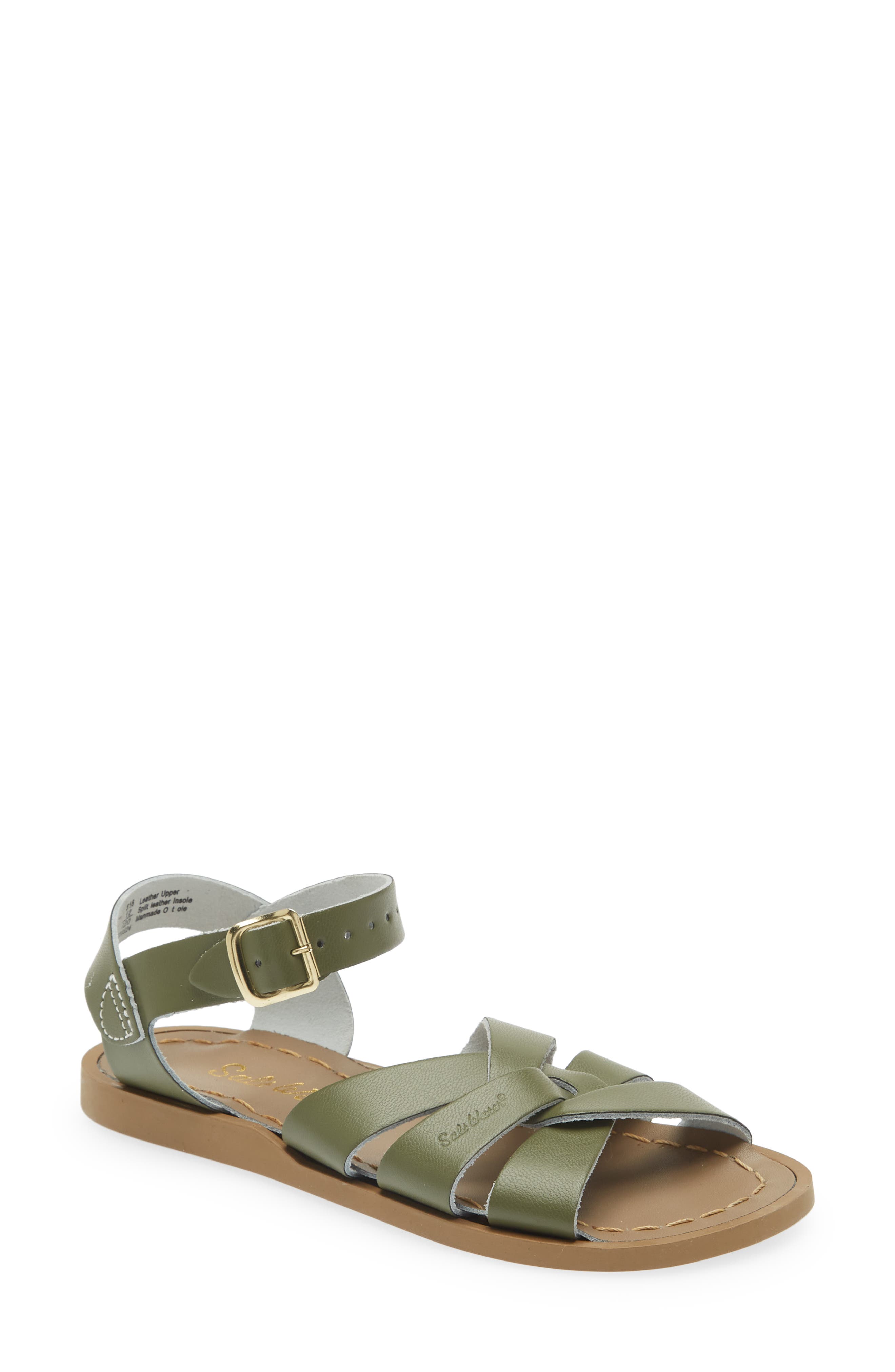 Salt Water Sandals by Hoy Kids' Salt Water Ankle Strap Sandal, Main, color, 