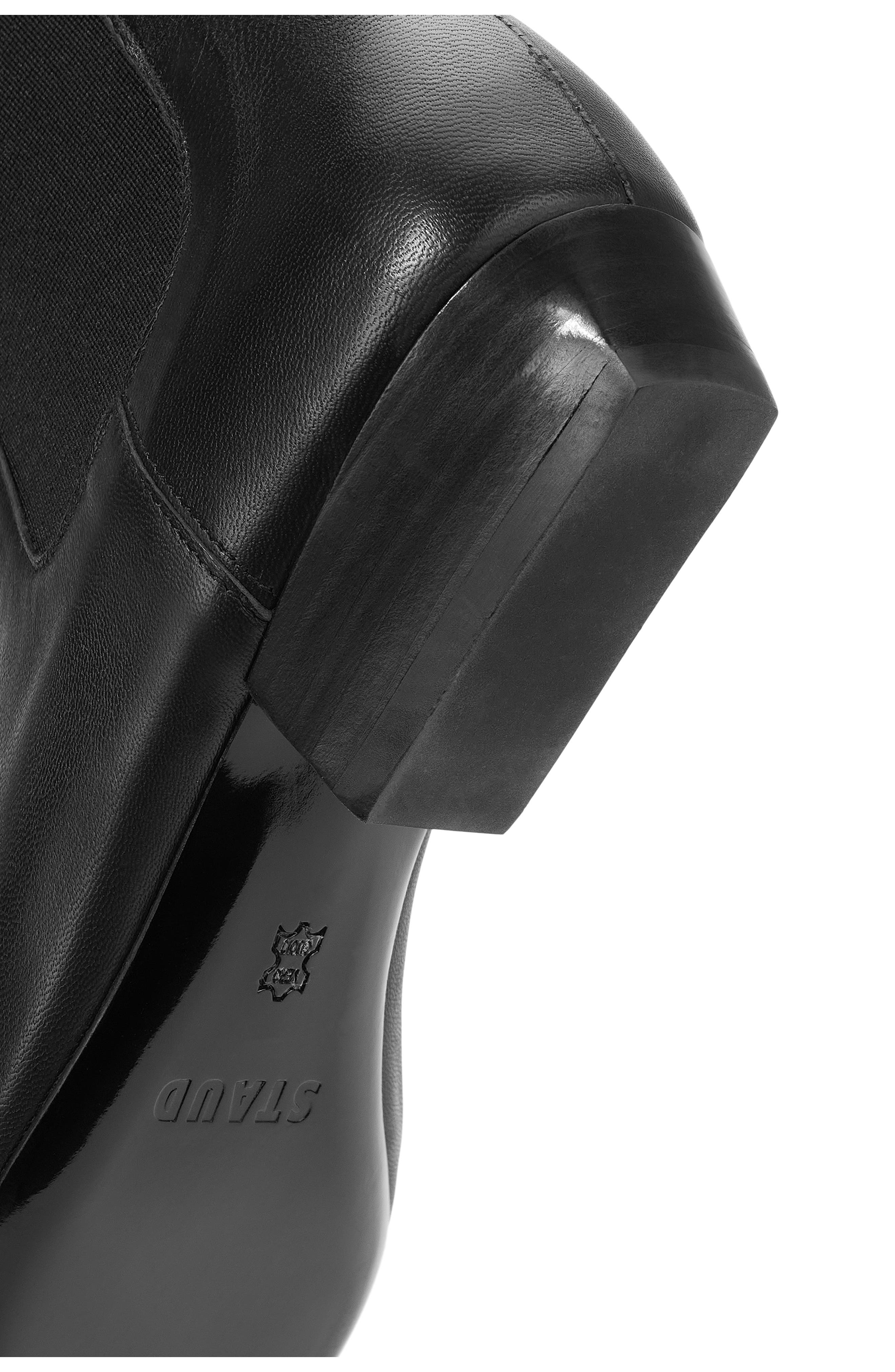 STAUD Wally Chelsea Boot, Alternate, color, Black