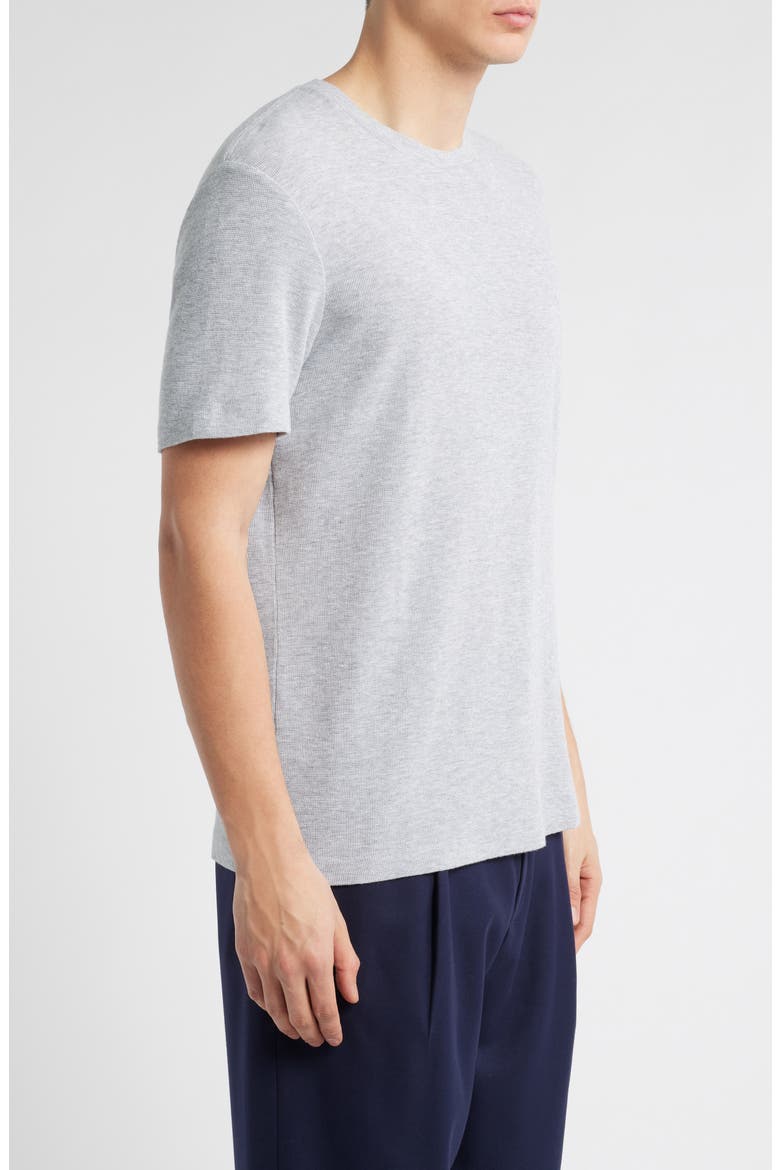 Clive Cotton Blend T-Shirt, Alternate, color, GREY MEL.ANGE