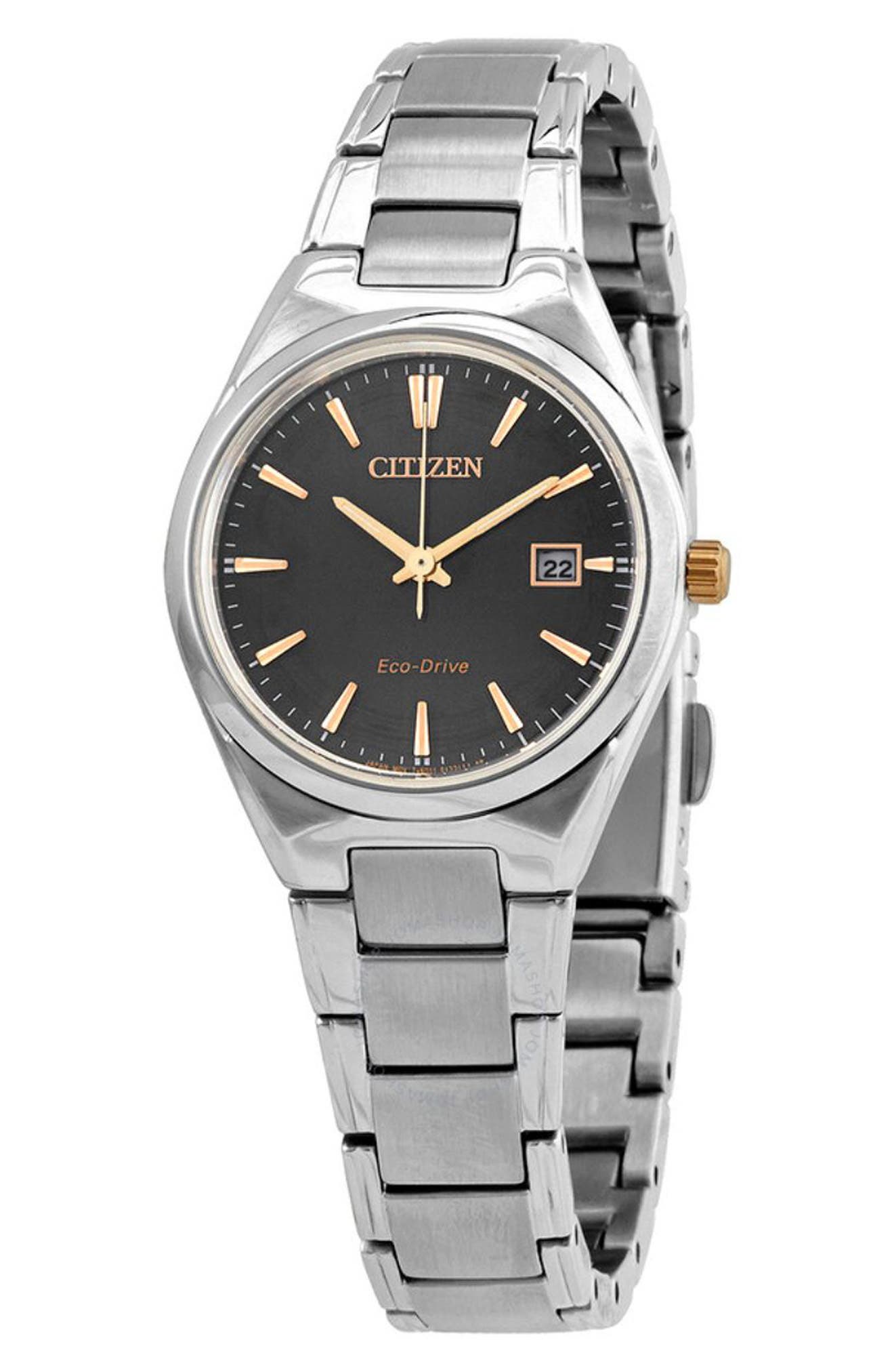 Citizen Eco-Drive Grey Dial Watch, 28mm (Men) | Nordstromrack