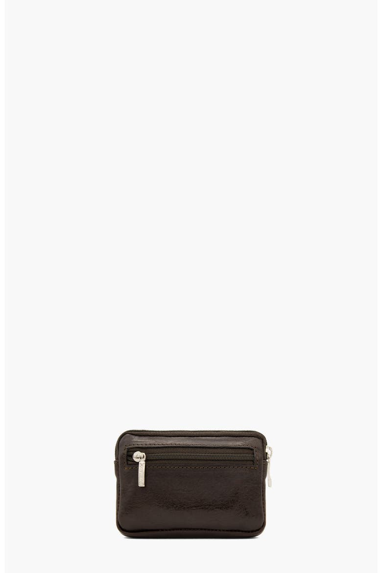 Gentleman Leather Coin Purse 534, Alternate, color, Brown