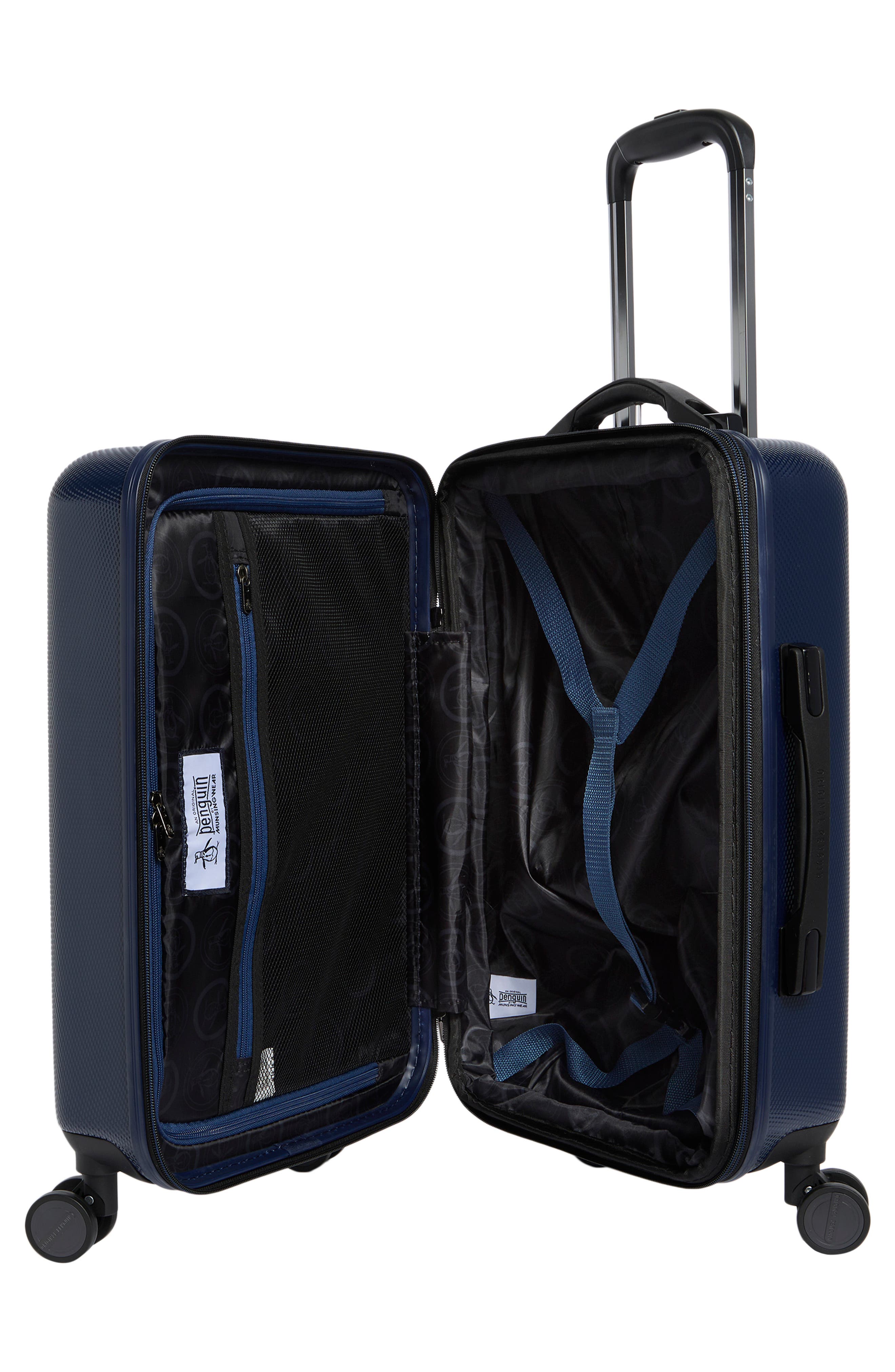 Original Penguin Dexter 21-Inch Hardside Spinner Luggage, Alternate, color, Navy