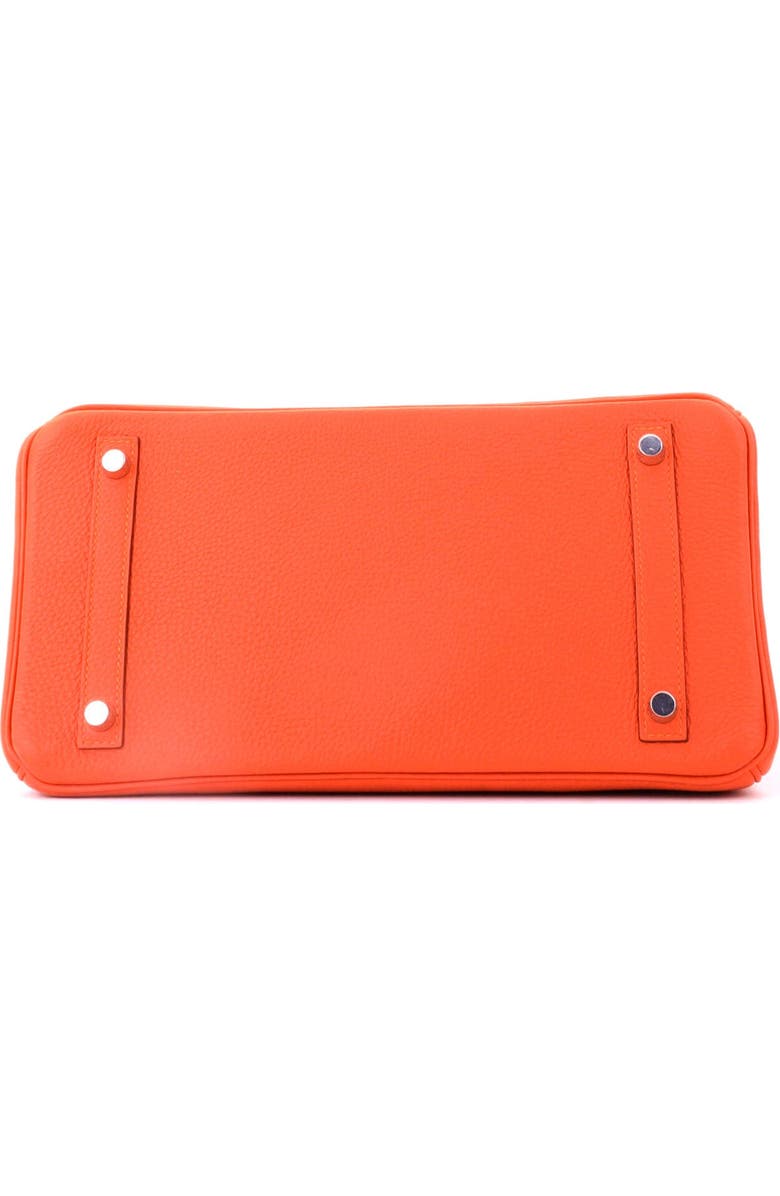 Pre-Owned Hermes Birkin Handbag Orange Togo with Palladium Hardware 30, Alternate, color, Feu