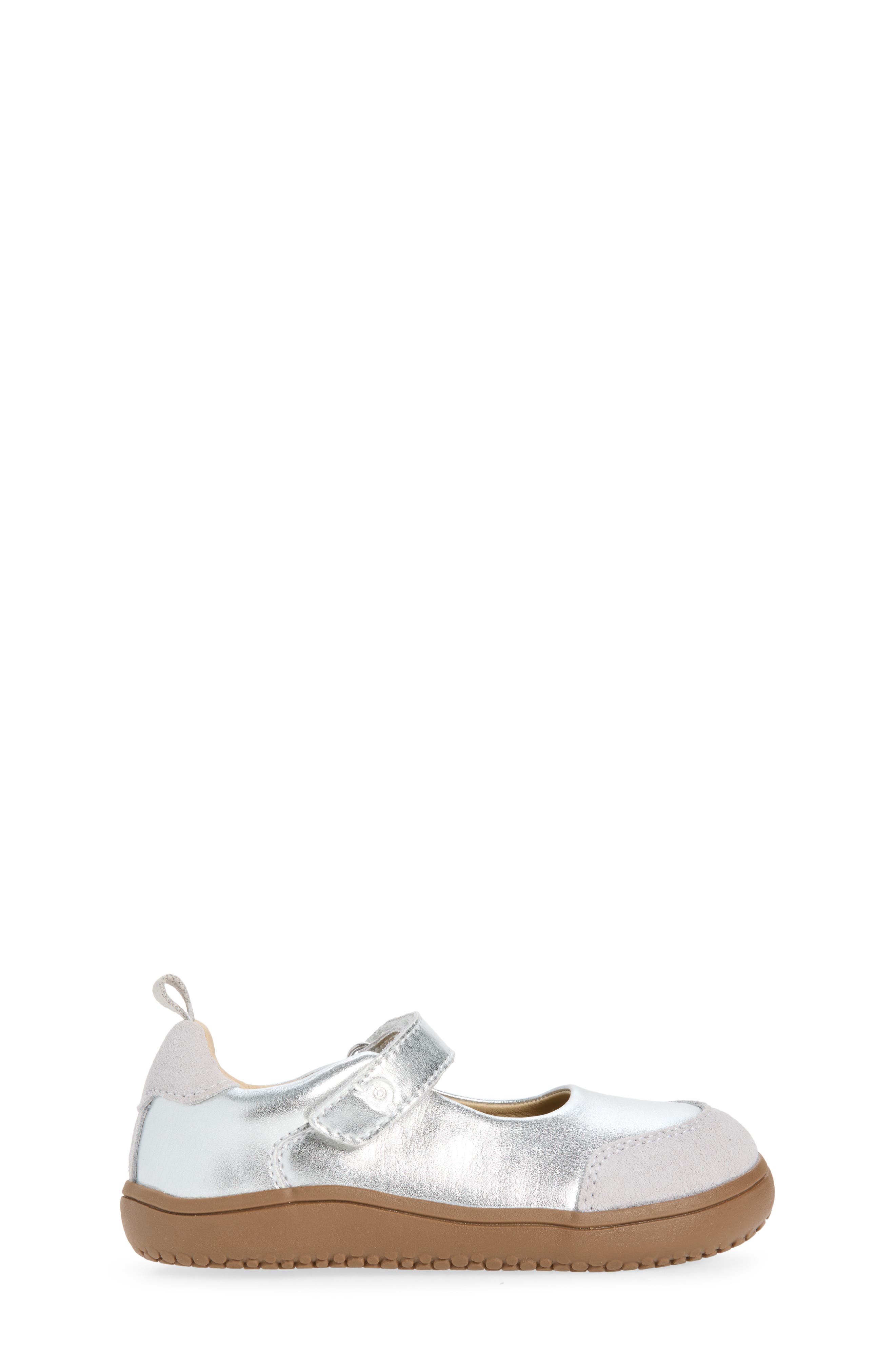 Kids' Fit Jane Mary Jane Sneaker, Alternate, color, SILVER