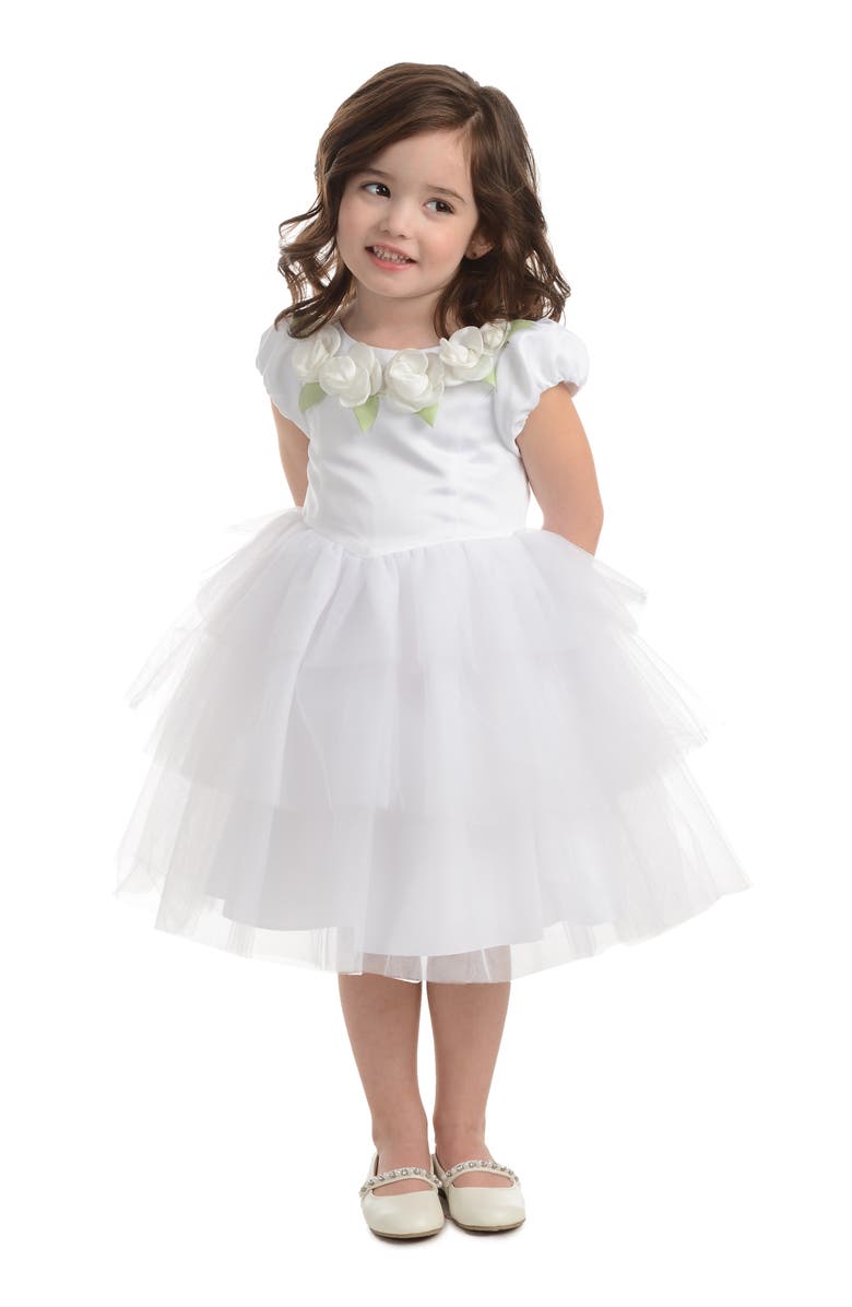 Pippa & Julie x Disney<sup>™</sup> Cinderella Flower Girl Dress, Alternate, color, 