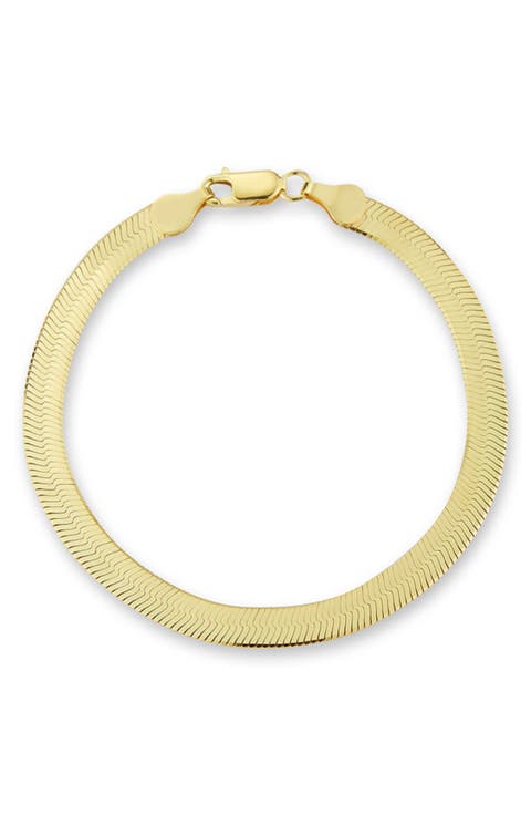 Herringbone Chain Anklet