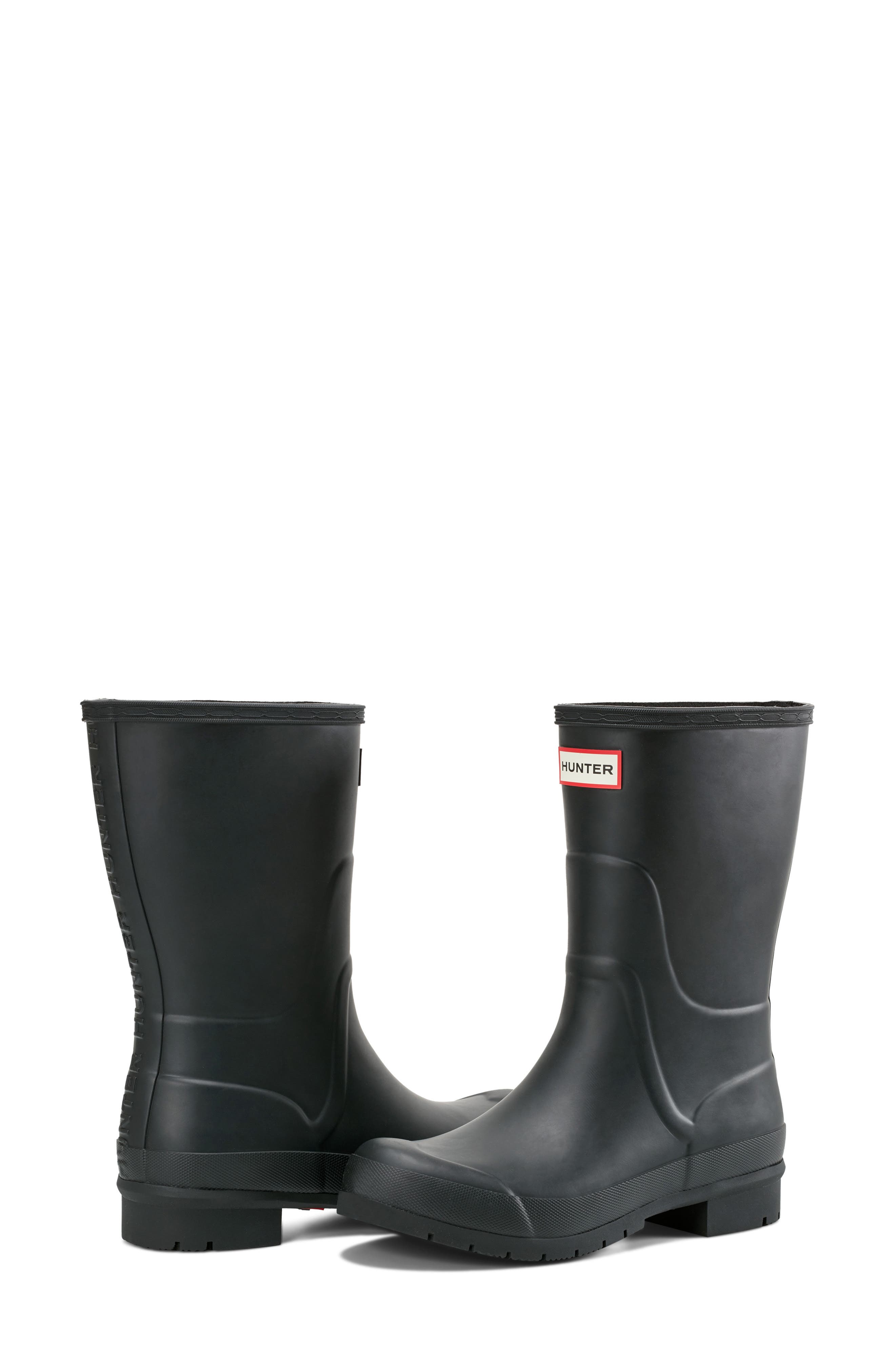 Hunter Liberty Rain Boot, Alternate, color, Black/ Black