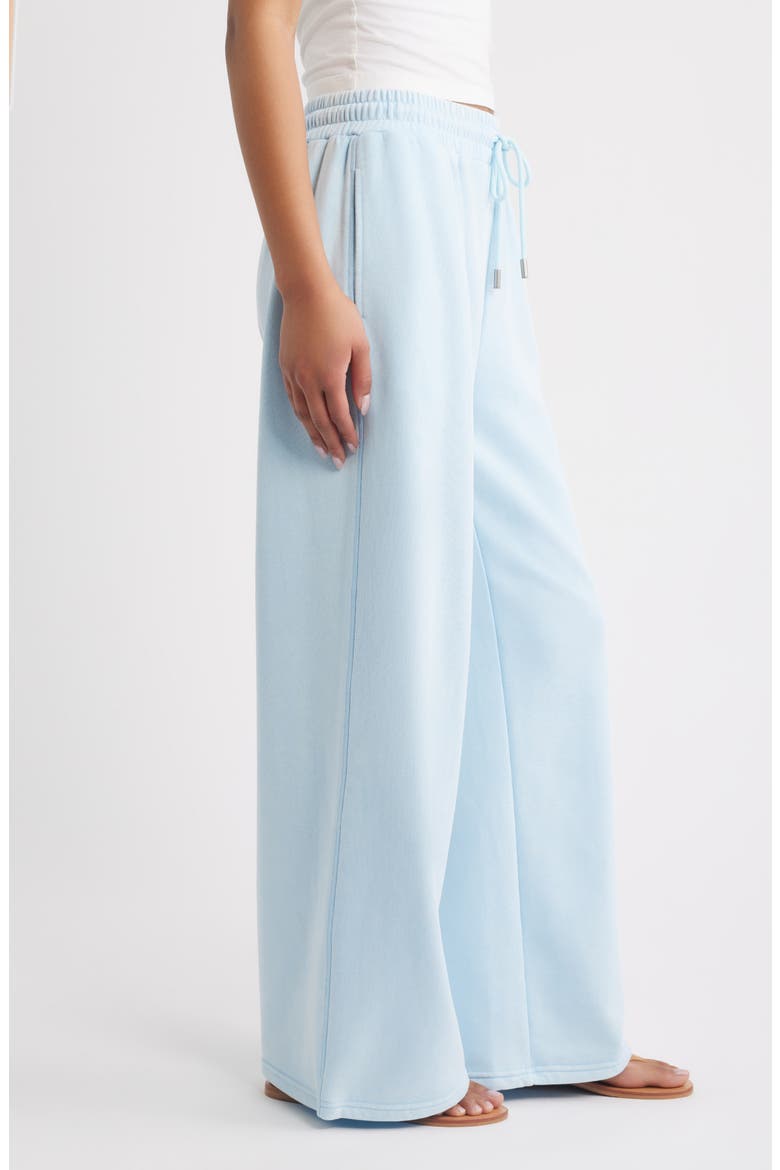 Terry Track Pants, Alternate, color, BABY BLUEBELL
