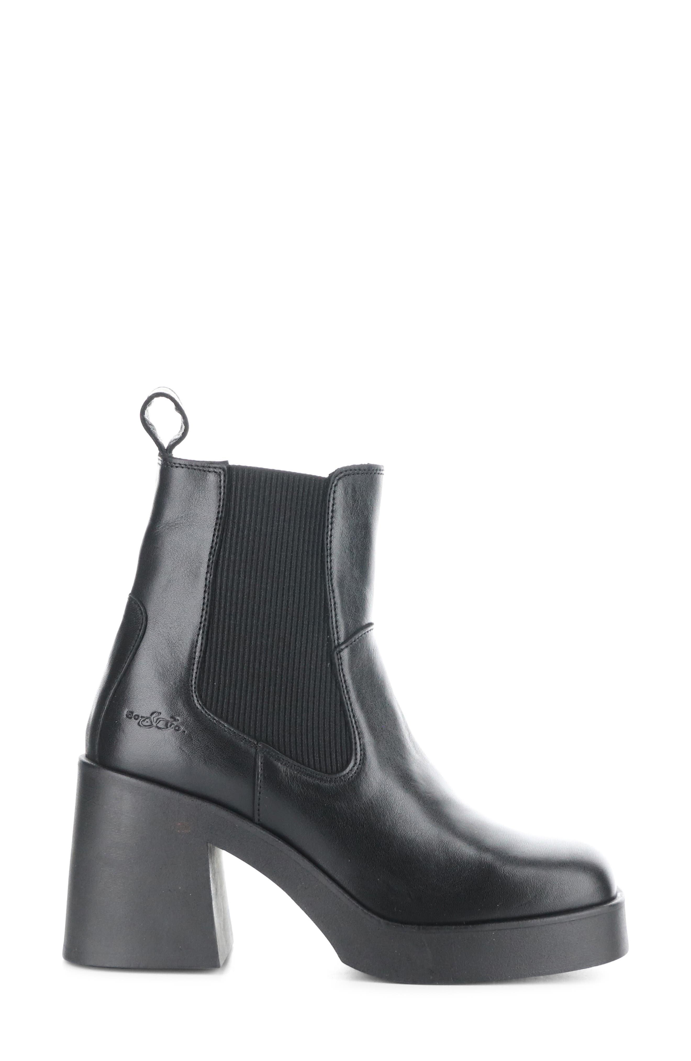 Bos. & Co. Veil Waterproof Platform Bootie, Alternate, color, Black