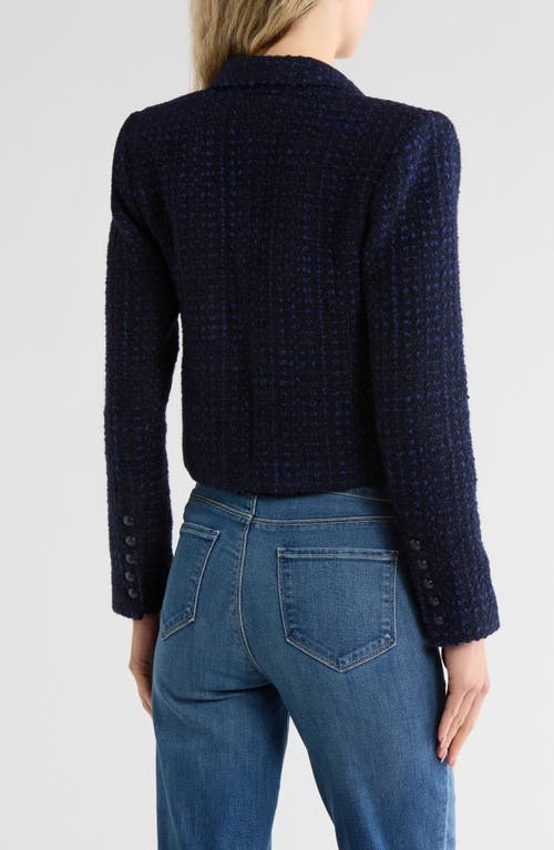 L'agence Lila Boxy Blazer In Black