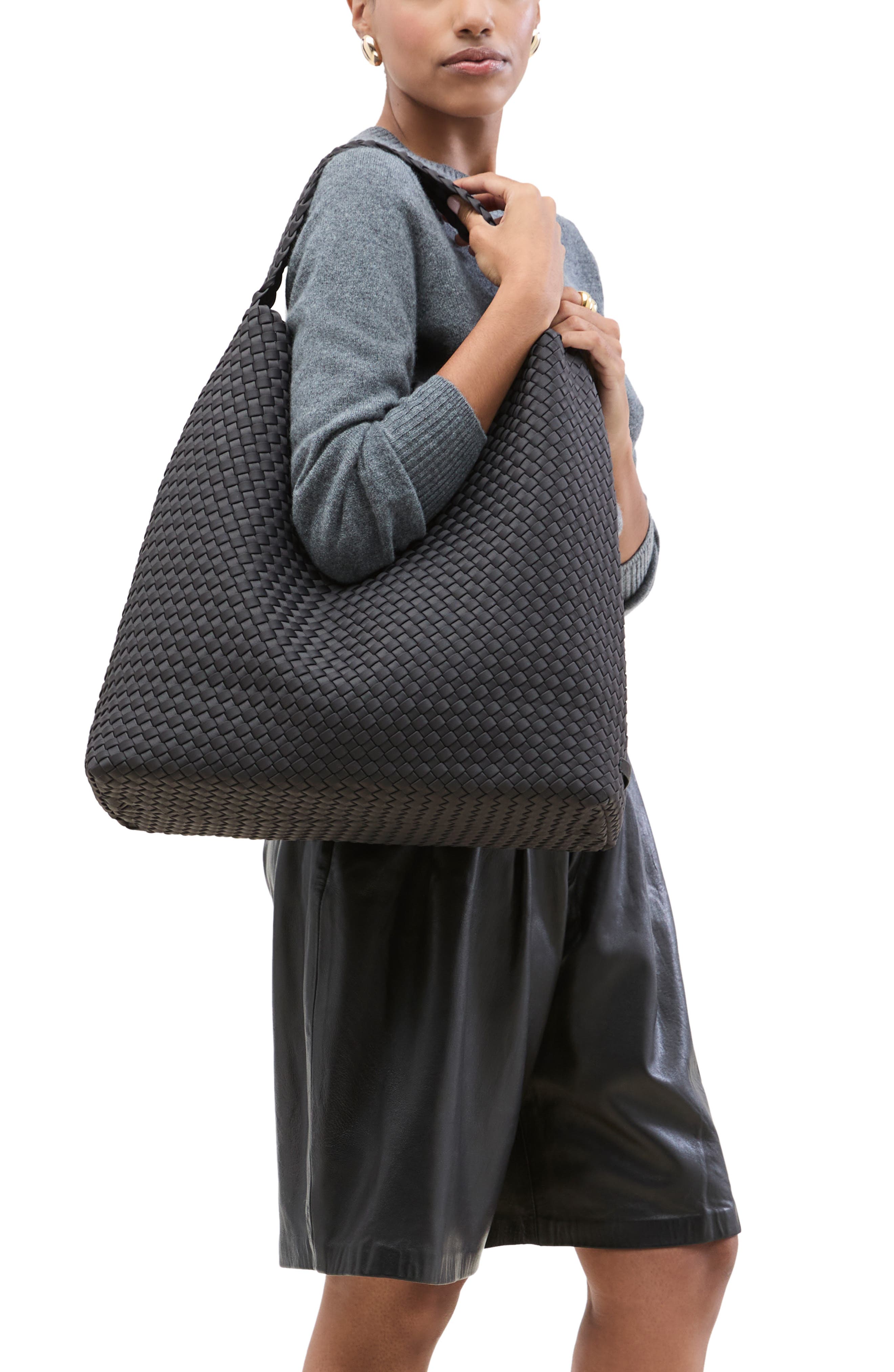 NAGHEDI Large Nomad Hobo, Alternate, color, Ash