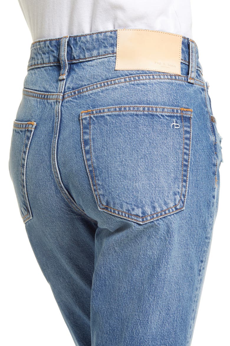 Rosa Distressed Boyfriend Jeans, Alternate, color, PEONYWHO