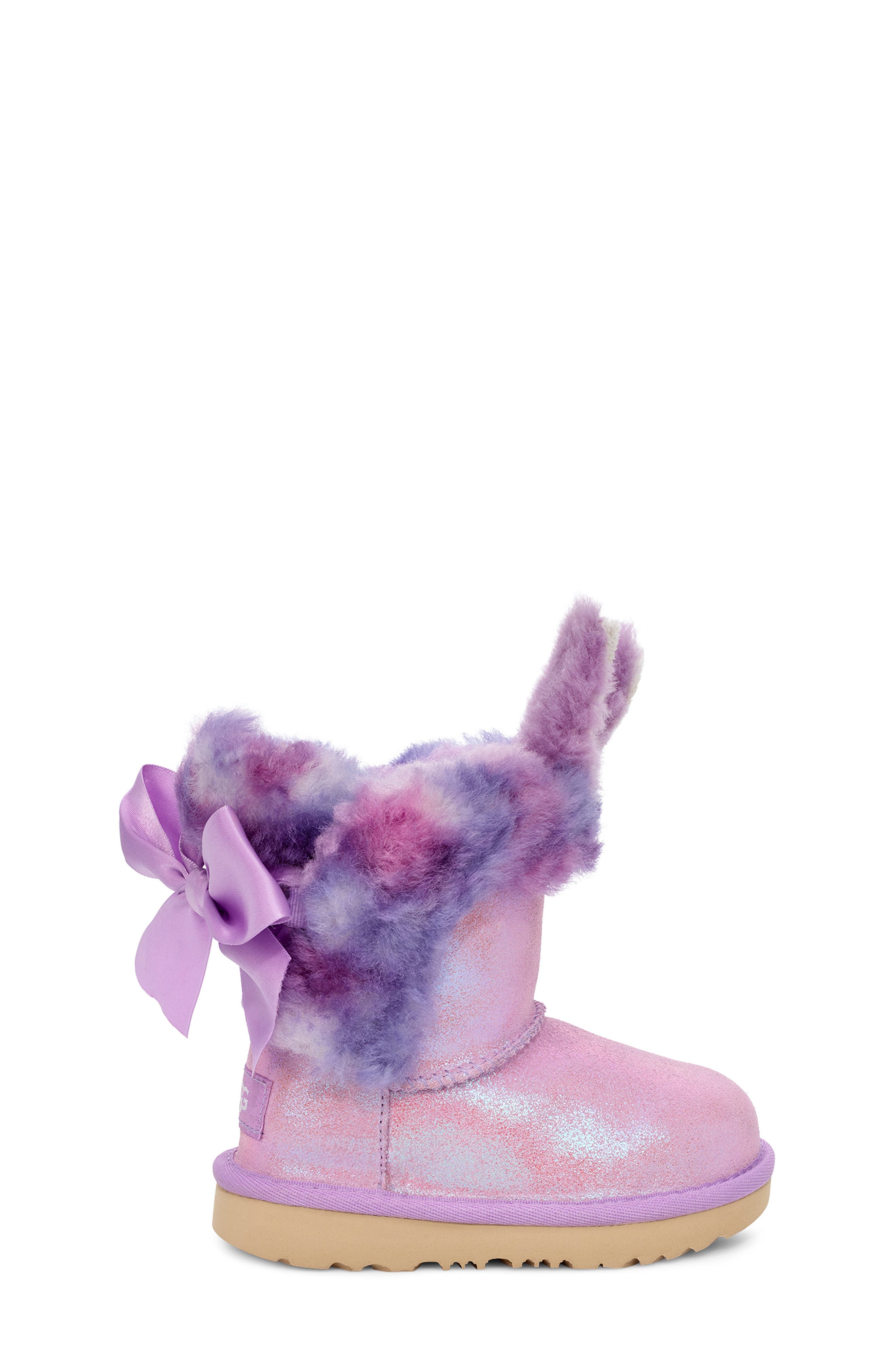 UGG<sup>®</sup> Paz Classic II Genuine Shearling Bootie, Alternate, color, 