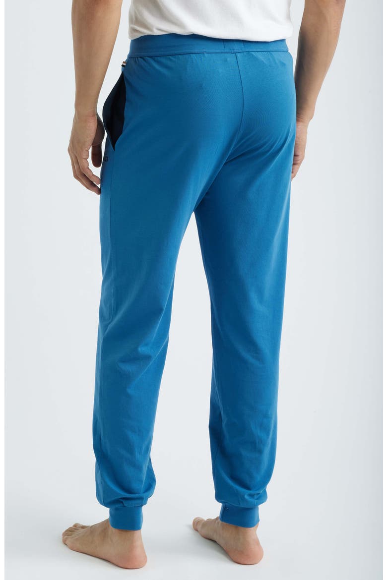 Mix Match Stretch Cotton Pajama Pants, Alternate, color, OPEN BLUE
