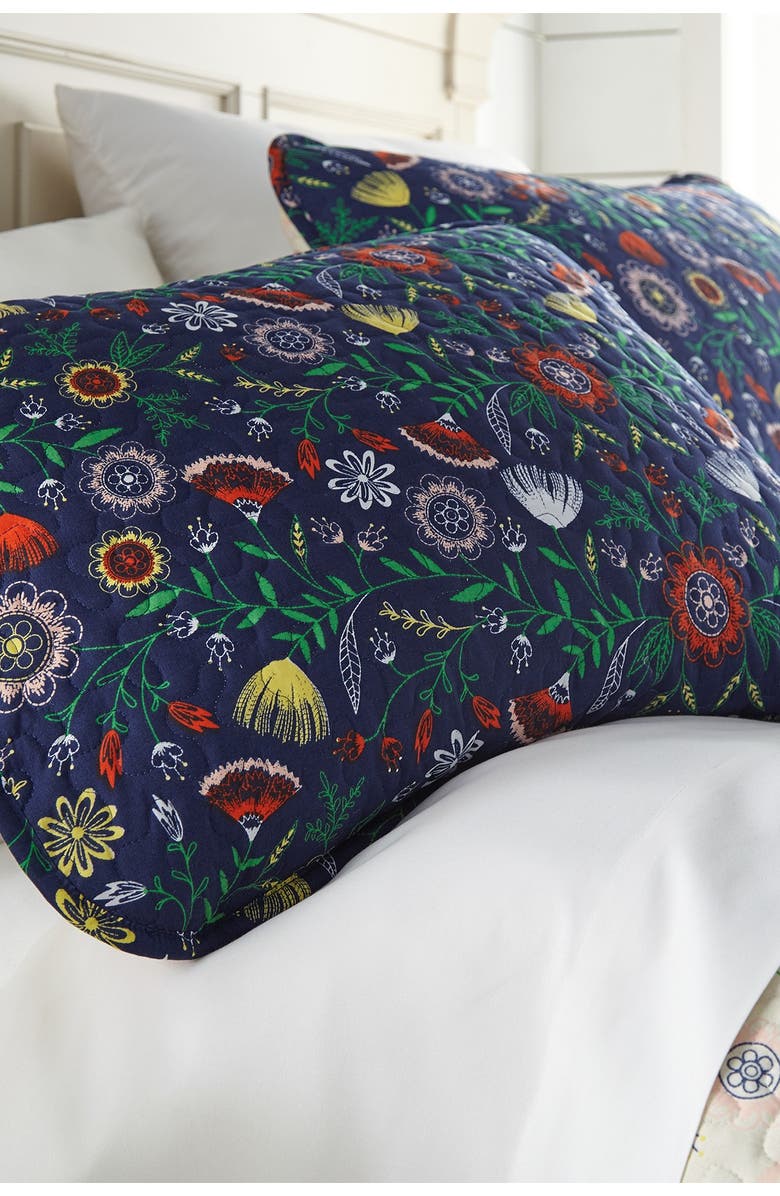 SOUTHSHORE FINE LINENS Luxury Premium Boho Collection Quilt Cover Set, Alternate, color, Blue