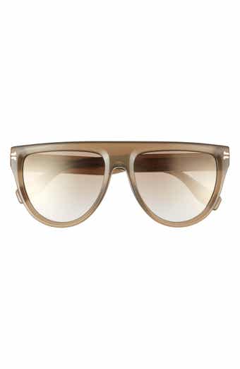 Marc Jacobs 56mm Flat Top Sunglasses