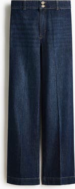 H&M Wide High Waist Jeans